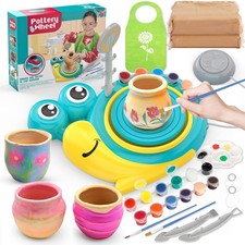 Pottery Wheel for - Complete Art Supplies Arts & Crafts Kit, Crafts for Girls...