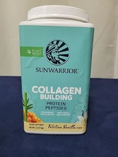 Sunwarrior Collagen Peptides Building Powder Vegan Collagen Vanilla Exp 10/26