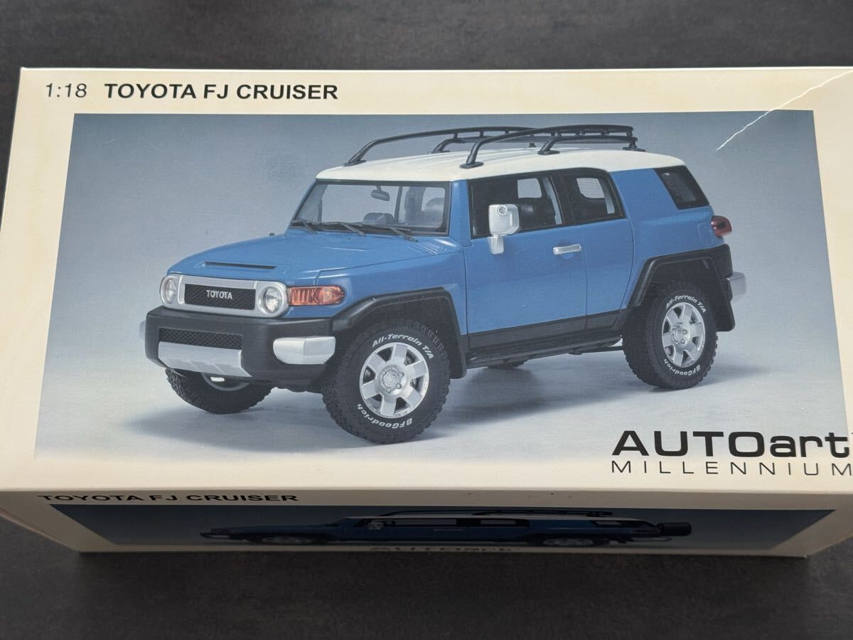 AUTOart FJ Cruiser 1/18 Blue | eBay