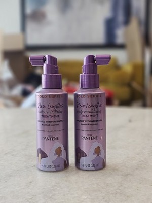 Pantene Gold Series New Lengths Scalp Revitalizing Treatment 4.2 oz LOT OF 2