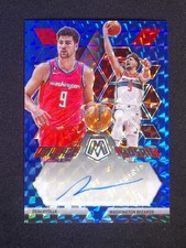 2022-23 Panini Mosaic Deni Avdija Collage Auto Blue /49