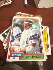 1981 Topps Jay Saldi Dallas Cowboys #53 Football