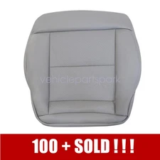 2010-2013 fits Mercedes Benz E350 E250 Driver Bottom Leather Seat Cover Gray