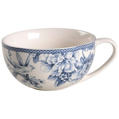 222 Fifth Adelaide Blue and White Soup Mug 9832155