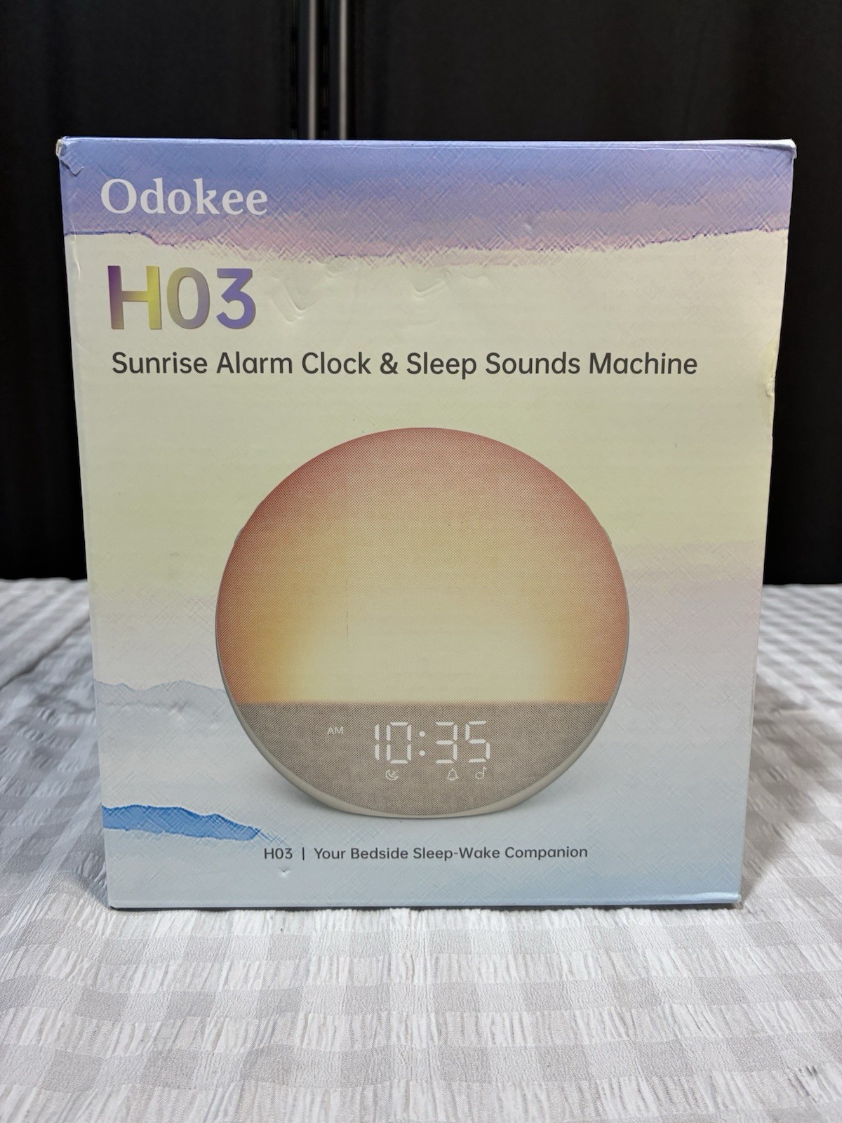 White Noise Machine: Natural Wake Up Light - Dimmable Clock