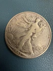 1941-D Walking Liberty Half Dollar 90% Silver Very Good to Fine  #3595