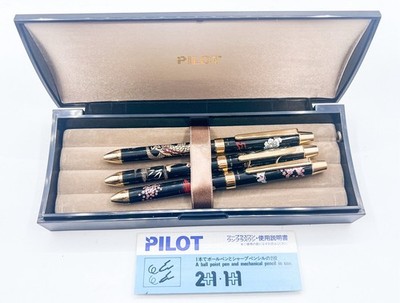 Multifunktionsstift Druckbleistift & 2 Kugelschreiber Pilot Makie Dragon...