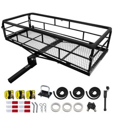 Cargo Carrier Rack 500lbs Capacity Hitch Carrier Cargo Nethitch Stabilizer