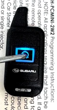 NEW SUBARU GOH-PCMINI-2W2 OEM KEY FOB Keyless Remote CAR STARTER H001SSG461 1btn