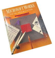 Microsoft Works For The Apple Macintosh Second Edition 1989 Charles Rubin PB