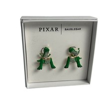 Disney Pixar Toy Story Rex Dinosaur Stud Earrings by Baublebar Green