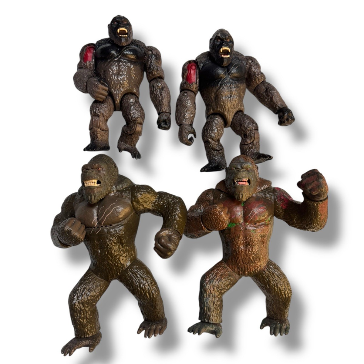 King Kong Figures Lot Of 4 Legendary Playmates Godzilla Vs King