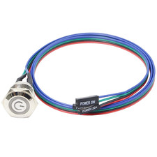 - Metal Button, PC Case LED Power Button ATX Supply On/Off for DIY Computer - 60