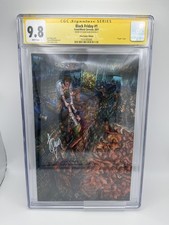 Black Friday #1 Virgin Cover - Hive Comics - Signed By Alan Quah CGC SS 9.8