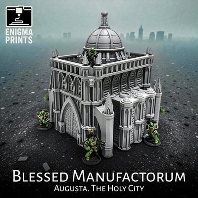 Blessed Manufactorum - 28mm 3D Printed Gothic Tabletop Wargaming Terrain