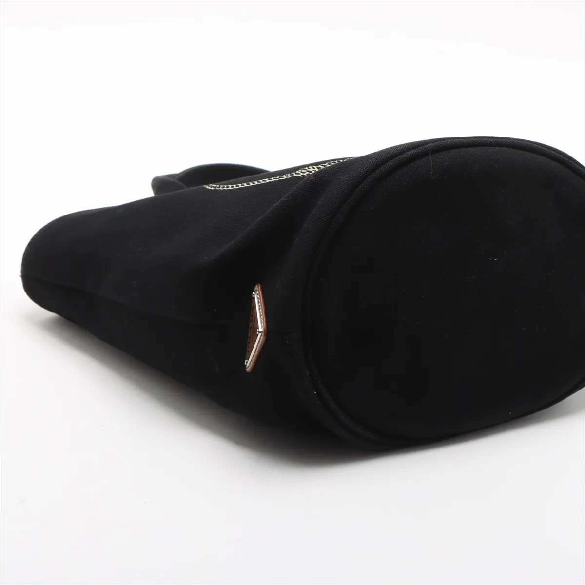 Prada Canapa canvas 2 Way Handbag Black 1BG186 thumbnail 4