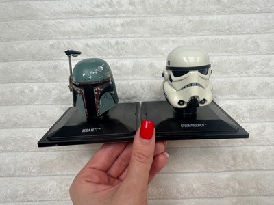 STAR WARS Stormtrooper Boba Fett Helmet 1/5 Collection MISB Used Part of Stormtr