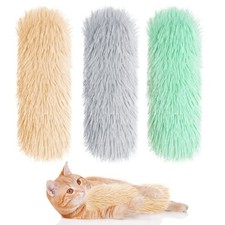 Nydotd 3pcs Cat Toys Pillows, Catnip Gray, Beige, Grass Green