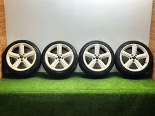 SET4 18" AUDI TT V6 9J 5X112 ALLOY WHEELS +TYRES A4 A6 A5 8J0601025M VW GOLF