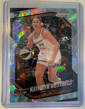 2025 Panini Prizm WNBA Kathryn Westbeld #29 Cracked Ice RC Phoenix Mercury