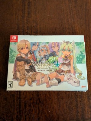 Rune Factory 4 Special - Archival Edition - Nintendo Switch, Sealed, Some Wear!