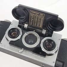 Vintage David White Stereo Realist 3-D 35mm Film Camera w/ f 3.5 Anastigmat Lens