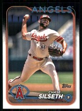 2024 Topps #585 Chase Silseth Los Angeles Angels 55234