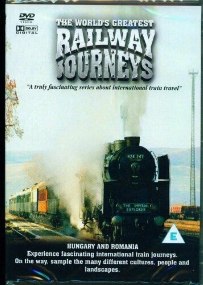 THE WORLD'S GREATEST RAILWAY JOURNEYS - HUNGARY AND ROMANIA DVD FREE SHIPPING