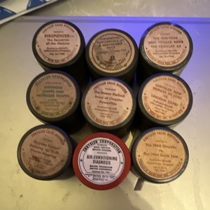 Chrysler Sales Division Promotional Film Reels PowerFlite FirePower 1951 1953