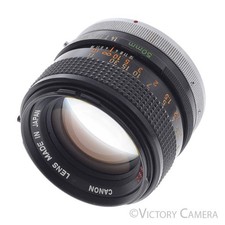 Canon FD S.S.C SSC 50mm f1.4 Fast Prime Lens EXC 
