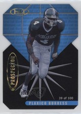 2000 SAGE Hit Prospectors Diamond Die-Cut 39/100 Plaxico Burress #P4 19bs