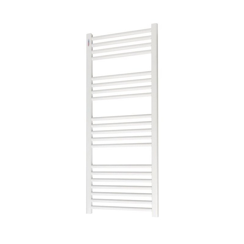 Sèche-Serviettes Mixte 514W TONON Florence en Acier Blanc H1200xL500mm