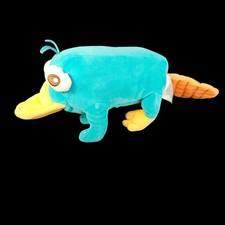 Disney Store Perry The Platypus Phineas and Ferb Stuffed Plush Animal 11" Long