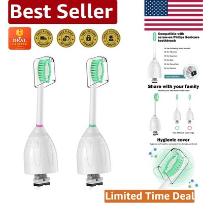 Enhanced 2-Pack Replacement Brush Heads for Philips Sonicare | Easy Installation