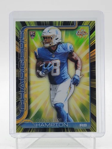 2025 Topps Chrome Omarion Hampton Base (RAW)