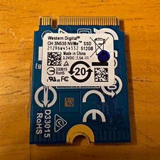 Western Digital CH SN530 512GB NVMe M.2 Internal SSD for Laptop Xbox one s