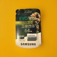 AUTHENTIC SAMSUNG EVO 64GB MICROSD MEMORY CARD MICRO-SDXC HIGH SPEED CLASS 10