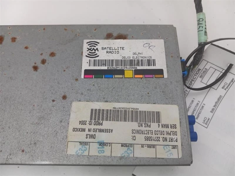 2004 BUICK RAINIER SATELITTE RADIO CONTROL MODULE - Image 4 of 4