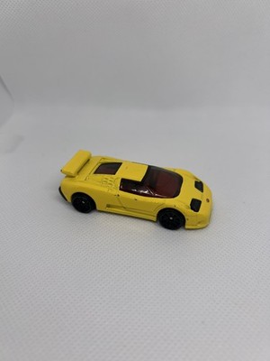 Hot Wheels '94 Bugatti EB110 SS, gelb, Diecast Car D3 Combi P&P