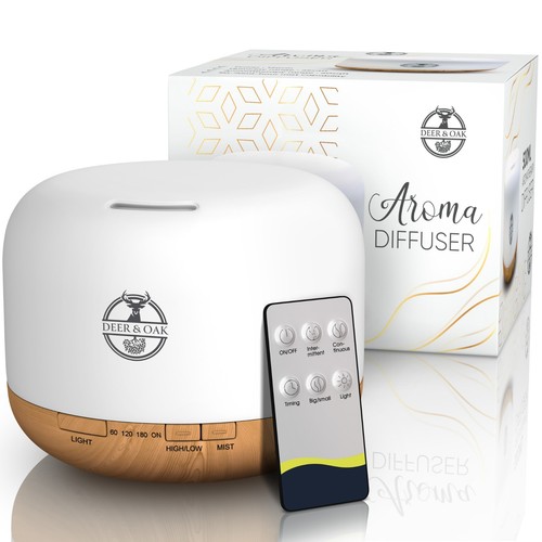 Essential Oil Diffuser LED Aromatherapy Ultrasonic Humidifier Aroma Air