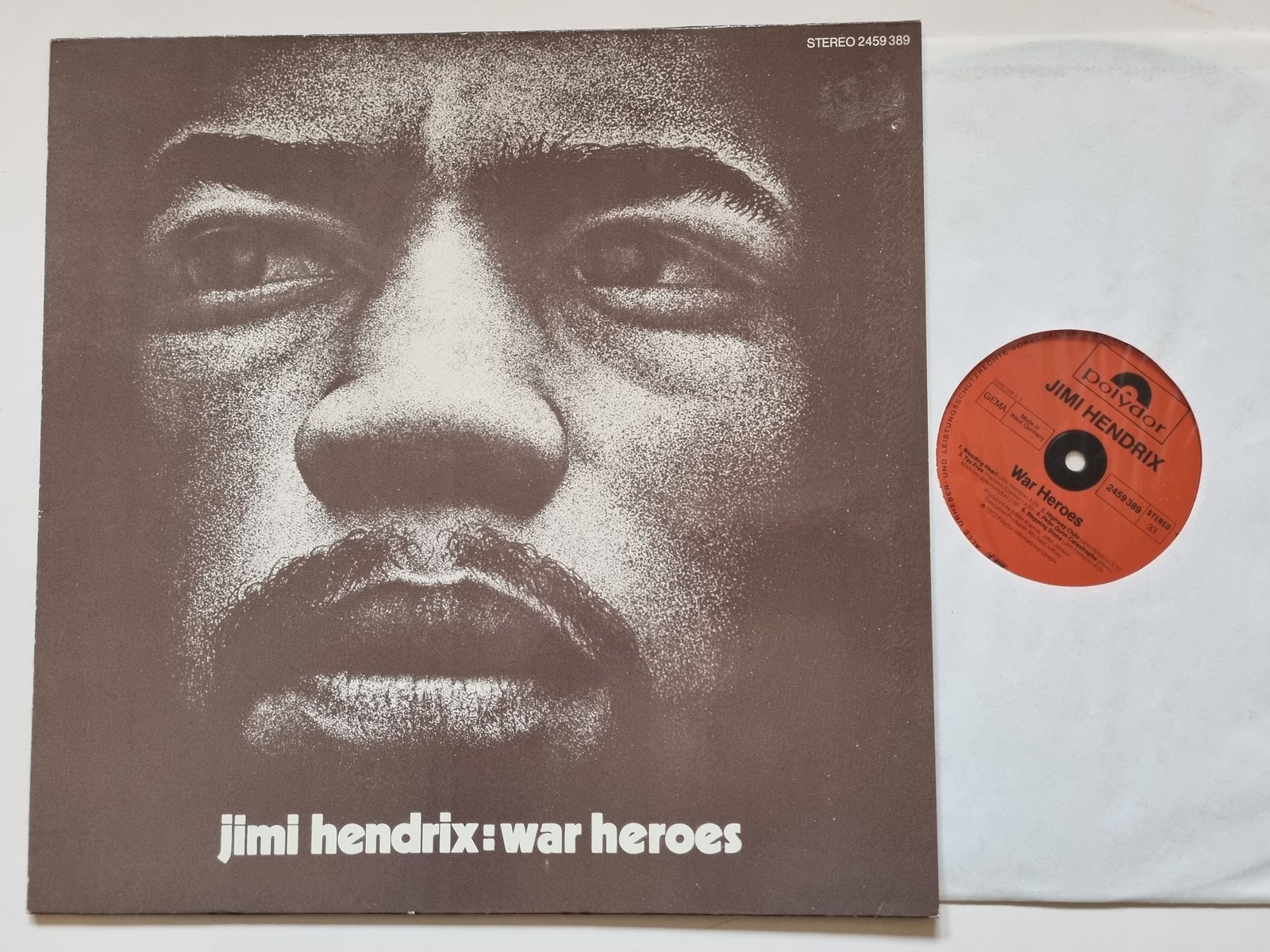 Jimi Hendrix - War Heroes Vinyl LP Germany