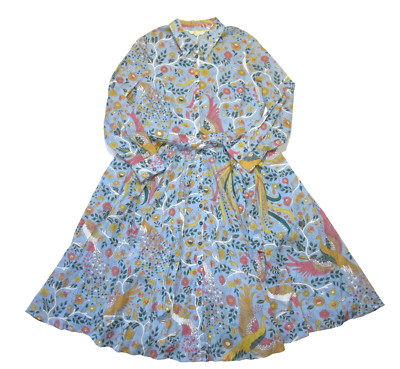 boden kitty shirt dress NWT Boden Kitty in Ivory Rainbow Leopard Button-up Shirt Dress US 14R / UK 18R is available for purchase on au PAY Market - Imported Goods Online Store Co.Ltd