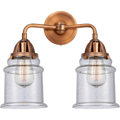 Innovations Lighting 288-2W-AC-G184-LED Nouveau 2 Canton Bathroom Vanity Light