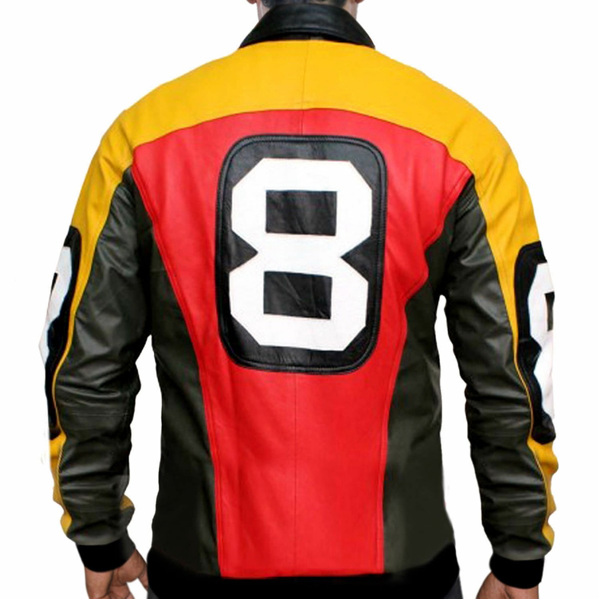 Mens 8 Ball Pool Seinfeld Michael Hoban MI Bomber 100% Real