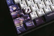 Genshin Impact Raiden Shogun Theme PBT Keycaps
