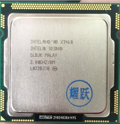 Intel Xeon X3460 SLBJK 2.8GHz quad core LGA 1156 Processor CPU - 第 1/1 張圖片
