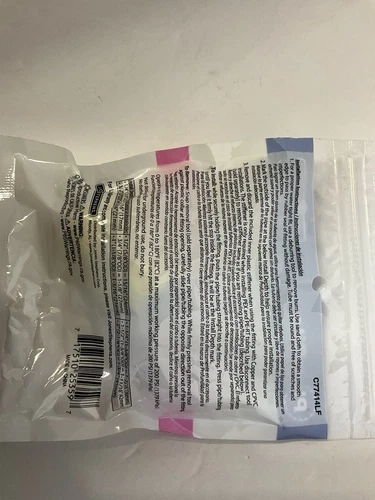 Jones Stephens C77414LF 1/2" Polybutylene x 1/2" PlumBite Push On - Brass - Picture 4 of 5