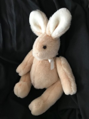 Eden 12'' Light Tan Jointed Limb Bunny Rabbit Plush Stuffed Toy