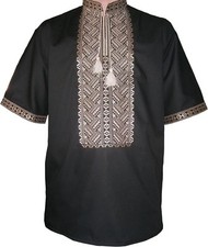 Ukrainian embroidered shirt for man sorochka vyshyvanka of cotton. all sizes