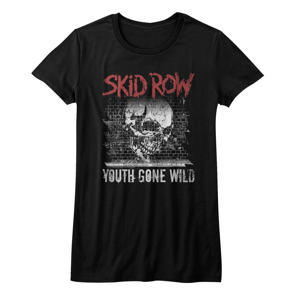 FILA Ladies Skid Row Graffiti Gone Wild Music Shirt